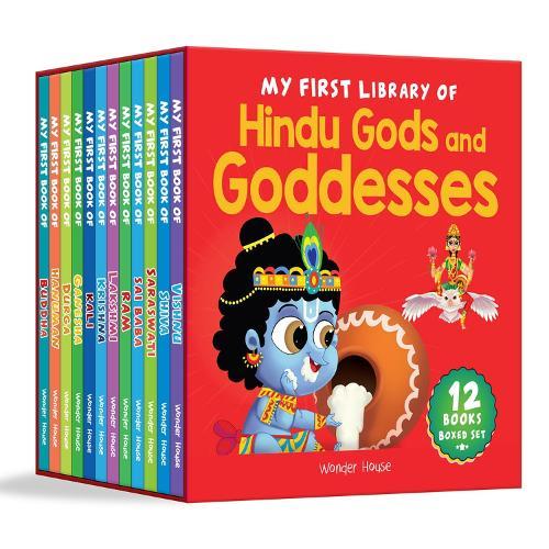 My First Library of Hindu Gods and Goddesses (Boxed Set) - Set of 12 Books