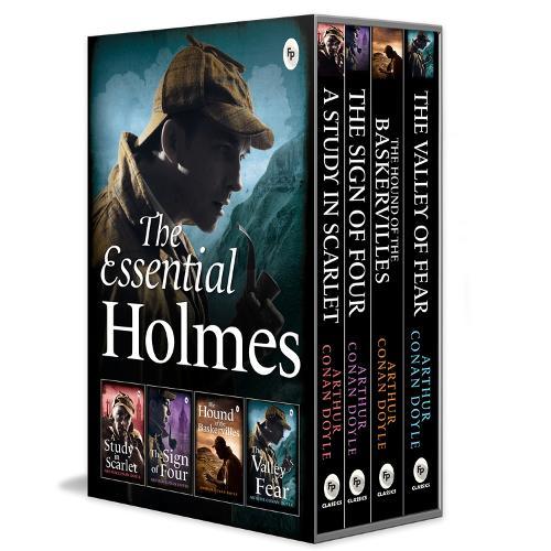 Essential Holmes Boxed Set (A Study in Scarlet, The Sign of Four, The Hound of Baskervilles, and The Valley of Fear), The