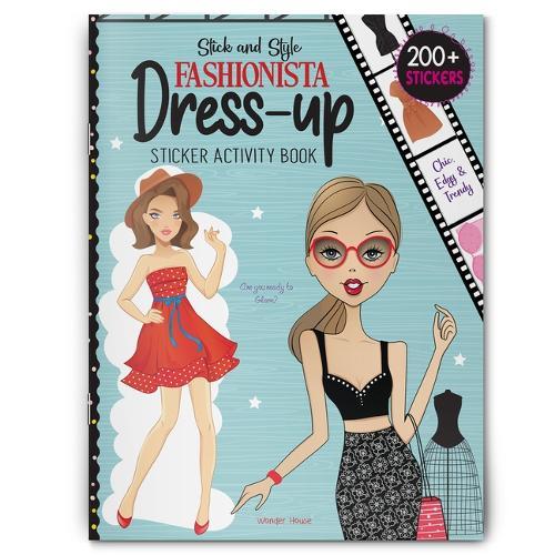 Stick and Style Fashionista Dress-up Stickers Activity Book (Edition1)