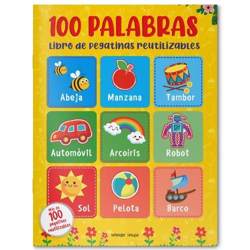 Reusable Sticker Book 100 Words