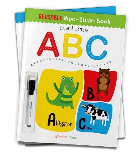 Reusable Wipe And Clean Book: Capital Letters ABC