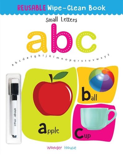 Reusable Wipe and Clean Book: Small Letters