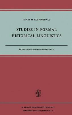 Studies in Formal Historical Linguistics