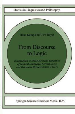 From Discourse to Logic: Introduction to Modeltheoretic Semantics of Natural Language, Formal Logic and Discourse Representation Theory Part 1