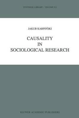 Causality in Sociological Research