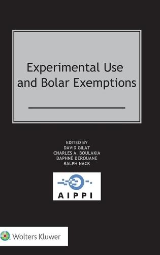 Experimental Use and Bolar Exemptions
