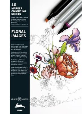 Floral Images: Marker Colouring Sheets