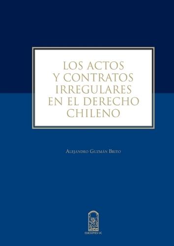 Los actos y contratos irregulares