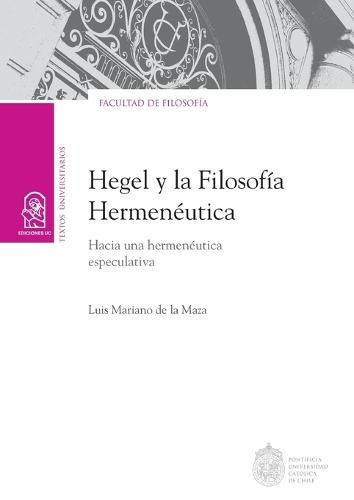 Hegel y la filosofía hermenéutica