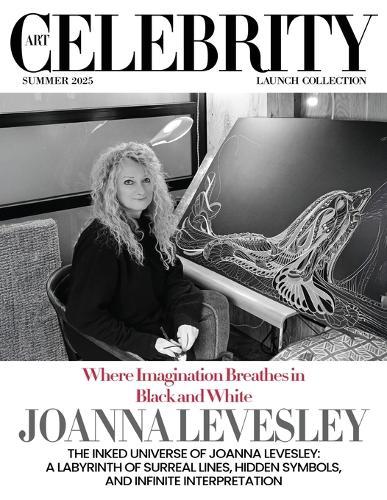 Art Celebrity Launch Collection Summer 2025 - Joanna Levesley: The Inked Universe of Joanna Levesley: A labyrinth of Surreal Lines, Hidden Symbols, and Infinite Interpretation