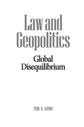Law and Geopolitics: Policy Perspectives