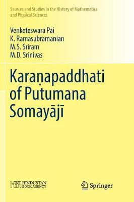 Karaṇapaddhati of Putumana Somayājī