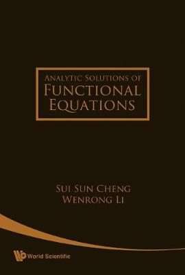 Analytic Solutions Of Functional Equations