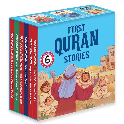 First Quran Stories (6 Books Box Set): An Illustrated Board Book Boxset consisting Islam Story Books for Kids | Values of Islam and the Holy Quran | Ages 5+ [Penguin Early Learning Series]