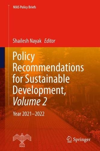 Policy Recommendations for Sustainable Development, Volume 2
