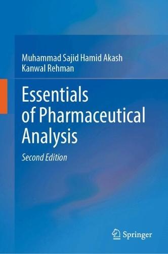 Essentials of Pharmaceutical Analysis