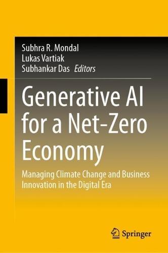 Generative AI for a Net-Zero Economy: Managing Climate Change and Business Innovation in the Digital Era