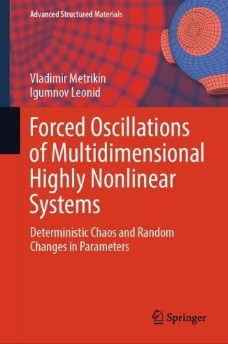 Forced Oscillations of Multidimensional Highly Nonlinear Systems: Deterministic Chaos and Random Changes in Parameters
