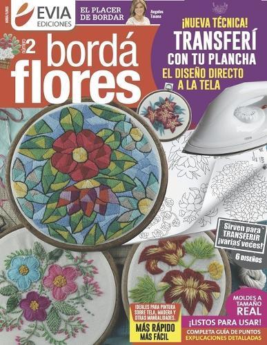 Borda flores numero 2: El placer de bordar