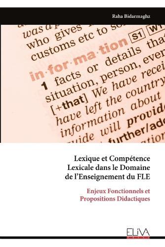 Lexique et Compétence Lexicale dans le Domaine de l'Enseignement du FLE