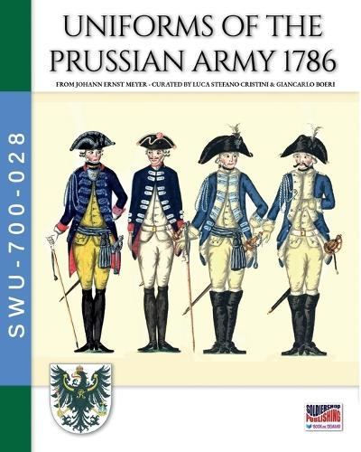 Uniforms of the Prussian army 1786