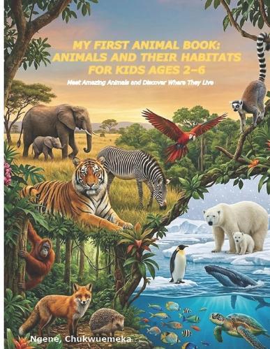My First Animal Book: ANIMALS AND THEIR HABITATS FOR KIDS AGES 2-6: Meet Amazing Animals and Discover Where They Live