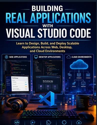 Building Real Applications with Visual Studio Code: Learn to Design, Build, and Deploy Scalable Applications Across Web, Desktop, and Cloud Environments