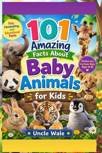 101 Amazing Facts About Baby Animals for Kids: Fun, Fascinating, and Educational Animal Facts to Engage Young Minds - Perfect for Curious Kids Ages 4-8!