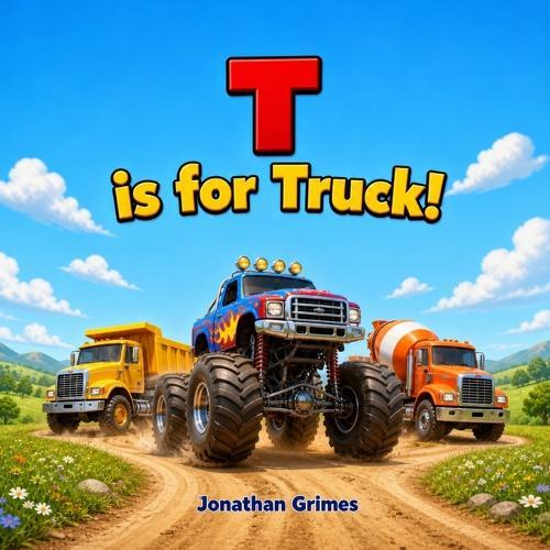 T is for Truck!: A Fun Truck ABC Book for Toddlers and Preschoolers Who Love Monster Trucks, Fire Trucks, Diggers, and Big Machines