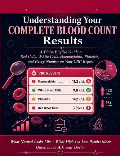 Understanding Your Complete Blood Count Results: CBC Explained for Patients. Red cells, white cells, platelets - what each number means. A plain-English guide for patients covering 14 key CBC tests.