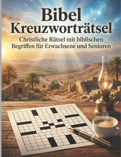 Bibel Kreuzworträtsel Großdruck: Christliche Rätsel mit biblischen Begriffen für Erwachsene und Senioren