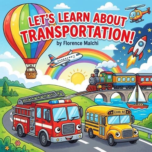 Let's Learn About Transportation!: An Interactive Book for Toddlers and Preschoolers About Cars, Trains, Planes, and Things That Go