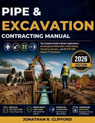 Pipe & Excavation Contracting Manual: The Complete Guide to Master Applications in Underground Utility Work, Trench Safety, Trenchless Systems, and 29 CFR 1926 Subpart P Compliance