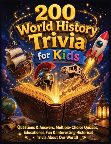 200 World History Trivia for Kids: Fun Questions & Answers, Multiple-Choice Quizzes, Educational, Fun & Interesting Historical Trivia About Our World!