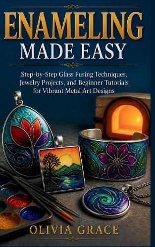 Enameling Made Easy: Step-by-Step Glass Fusing Techniques, Jewelry Projects, and Beginner Tutorials for Vibrant Metal Art Designs