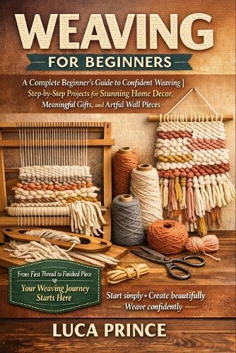 Weaving for Beginners: A Complete Beginner's Guide to Confident Weaving Step-by-Step Projects for Stunning Home Decor, Meaningful Gifts, and Artful Wall Pieces
