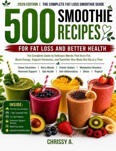 500 Smoothie Recipes for Fat Loss and Better Health: The Complete 2026 Guide to Delicious Blends That Support Fat Loss, Boost Energy, Support Hormones, and Transform Your Body One Sip at a Time