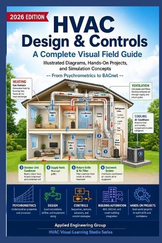 HVAC Design & Controls A Complete Visual Field Guide: Illustrated Diagrams, Hands-On Projects, and Simulation Concepts