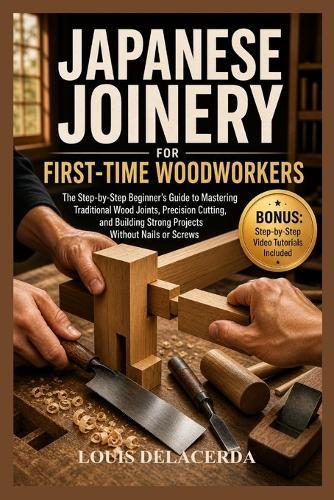 Japanese Joinery for First-Time Woodworkers: The Step-by-Step Beginner's Guide to Mastering Traditional Wood Joints, Building Strong Connections, and Creating Timeless Projects Without Nails or Screws