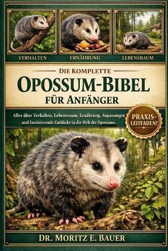 Die Komplette Opossum-Bibel Für Anfänger: Alles, was Sie über Opossums wissen müssen: Verhalten und Anpassungen, Lebensraum und Verbreitungsgebiet, Ernährung.....Beobachtungsethik sowie wichtiges Wissen für Anfänger und Liebhaber.