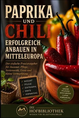 Paprika und Chili erfolgreich anbauen in Mitteleuropa: Der einfache Praxisratgeber für Aussaat, Pflege, Sortenwahl, Ernte und kleine Vermarktung