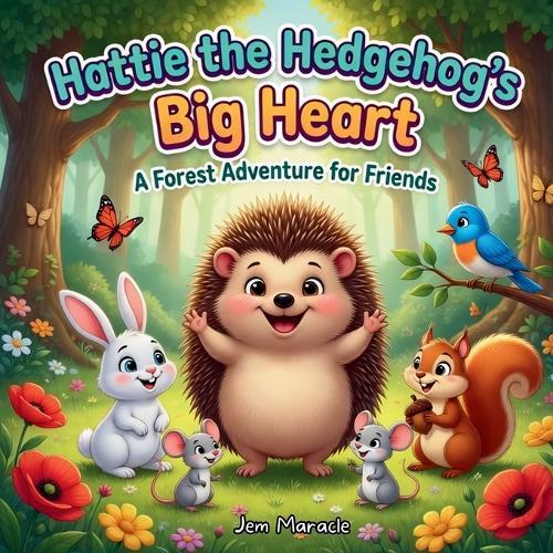 Hattie the Hedgehog's Big Heart: A Rhyming Picture Book About Kindness, Friendship, and Embracing Your True Self for Kids Ages 4-10