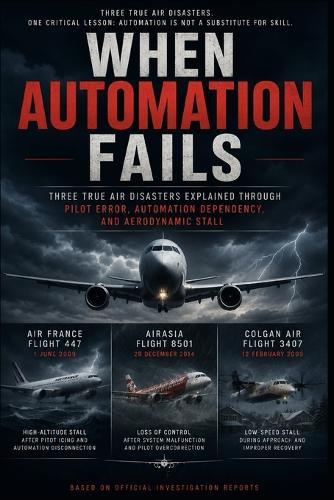 When Automation Fails: Three True Air Disasters Explained Through Pilot Error, Automation Dependency, and Aerodynamic Stall