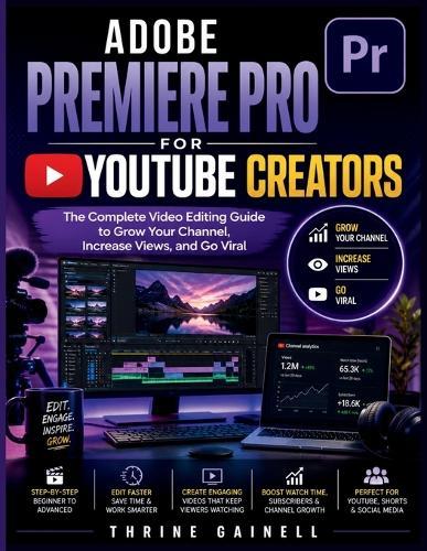 Adobe Premiere Pro for YouTube Creators: The Complete Video Editing Guide to Grow Your Channel, Increase Views, and Go Viral