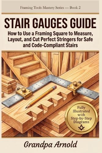 Stair Gauges Guide: How to Use a Framing Square to Measure, Layout, and Cut Perfect Stringers for Safe and Code-Compliant Stairs