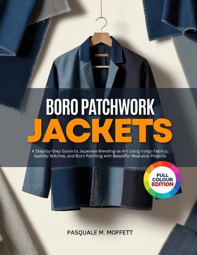 Boro Patchwork Jackets: A Step-by-Step Guide to Japanese Mending-as-Art Using Indigo Fabrics, Sashiko Stitches, and Boro Patching with Beautiful Wearable Projects