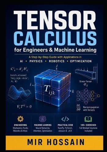 TENSOR CALCULUS for Engineers & Machine Learning: A Step-by-Step Guide with Applications in AI - Physics - Robotics - Optimization