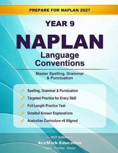NAPLAN Year 9 Language Conventions: Master Spelling, Grammar & Punctuation