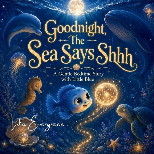 Goodnight, The Sea Says Shhh: A Calming Bedtime Story with Ocean Animals for Toddlers