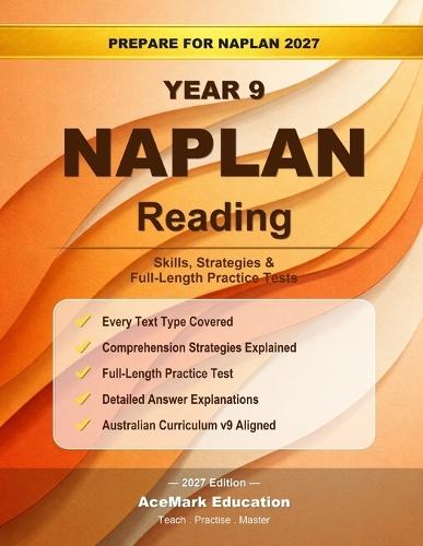 NAPLAN Year 9 Reading: Skills, Strategies & Full-Length Practice Tests